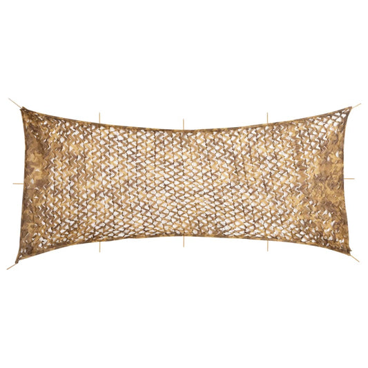 Maskovací síť s úložným vakem 844 x 429 cm písková