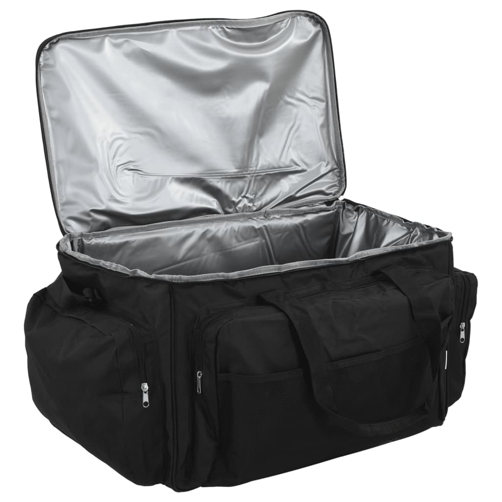 Rybářská taška nepromokavá černá oxfordská látka