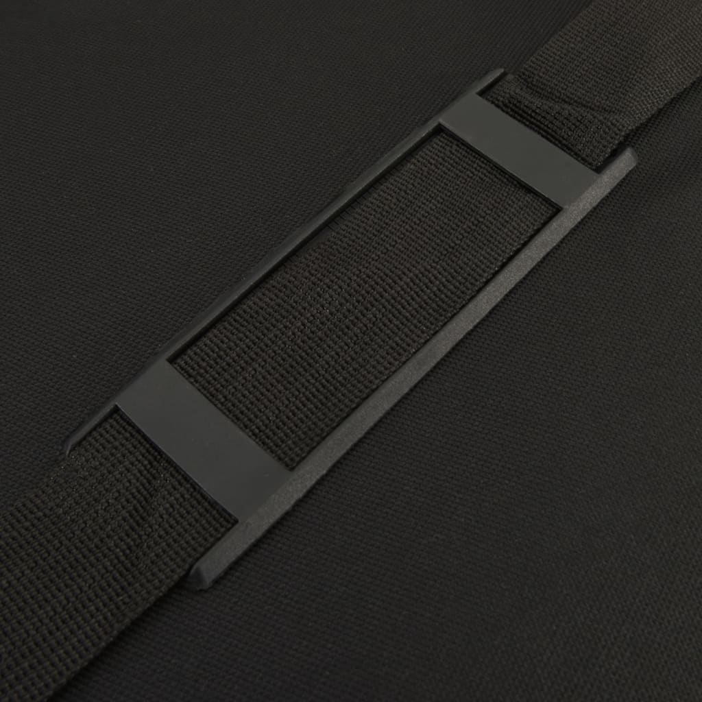 Rybářská taška nepromokavá černá oxfordská látka