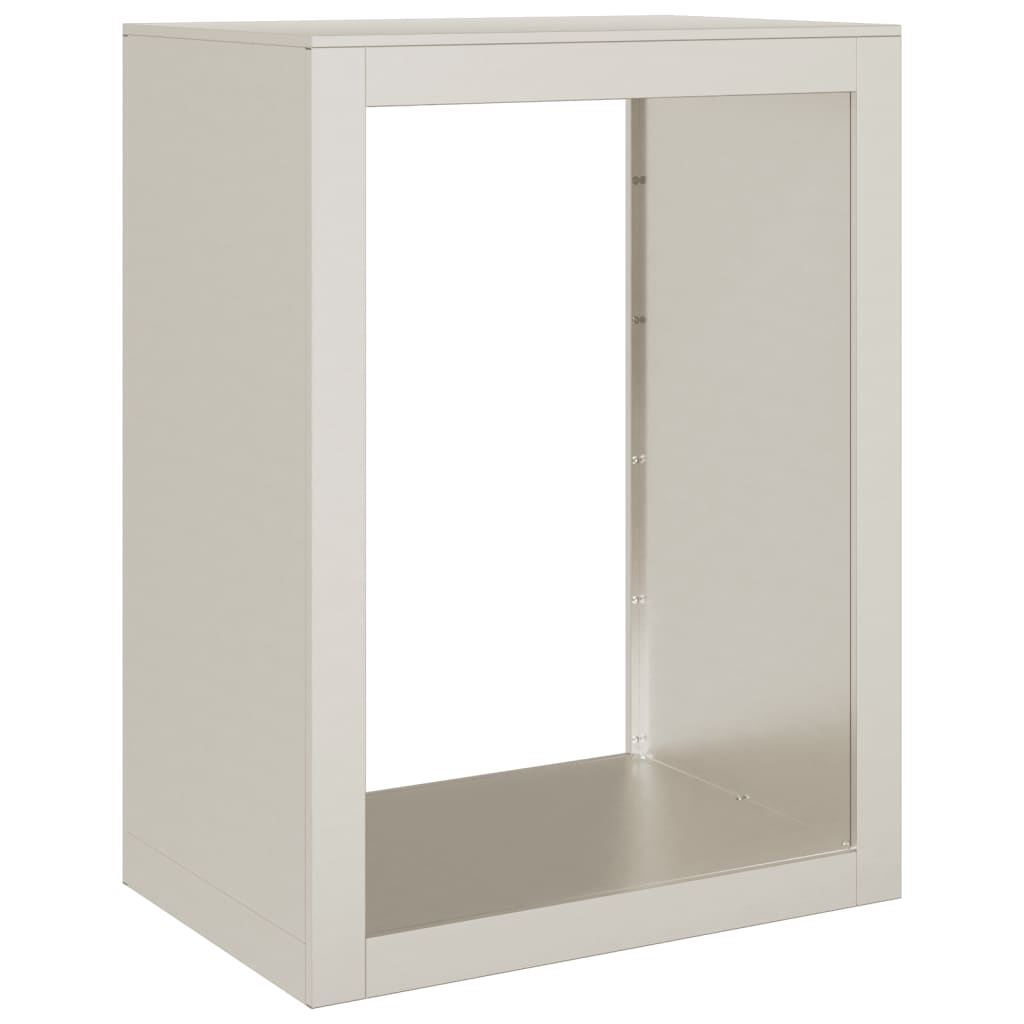 Stojan na palivové dřevo 60x40x80 cm povětrnostně odolná ocel