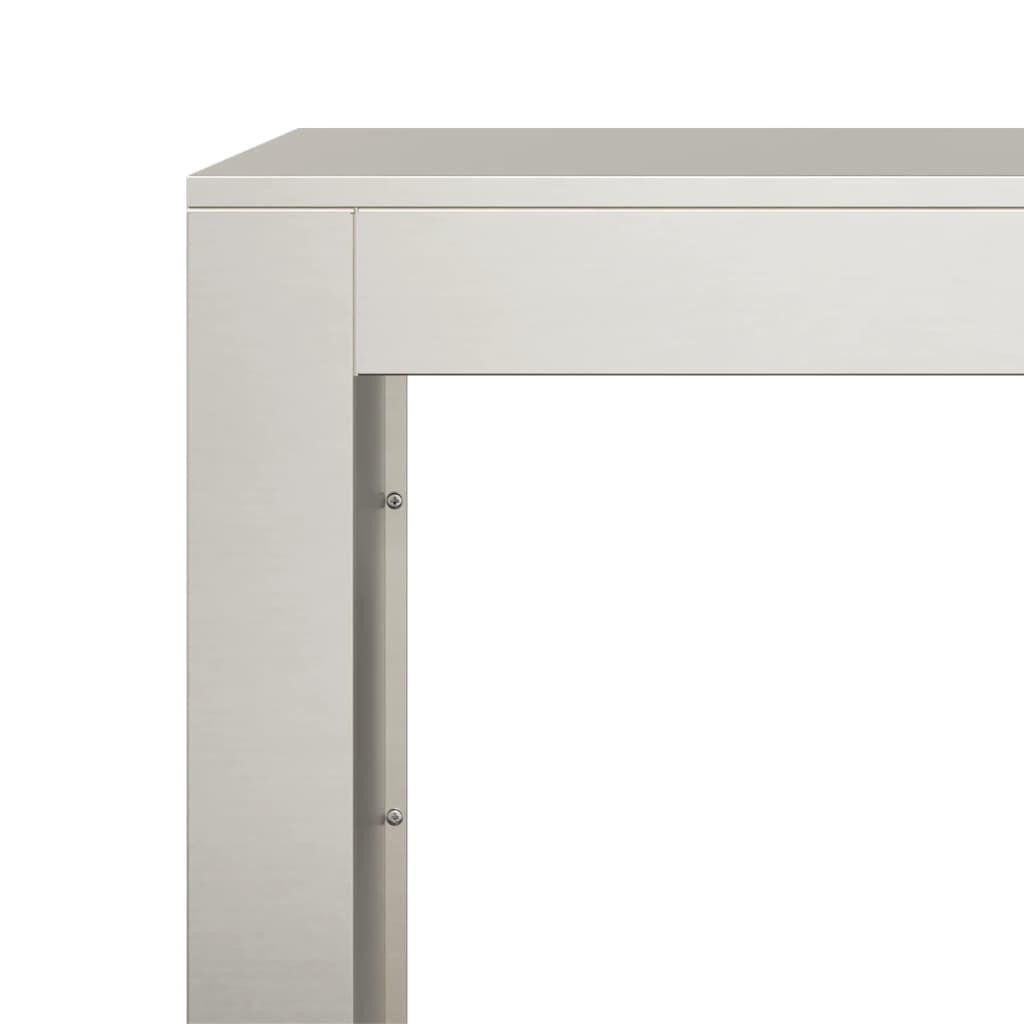 Stojan na palivové dřevo 60x40x80 cm povětrnostně odolná ocel