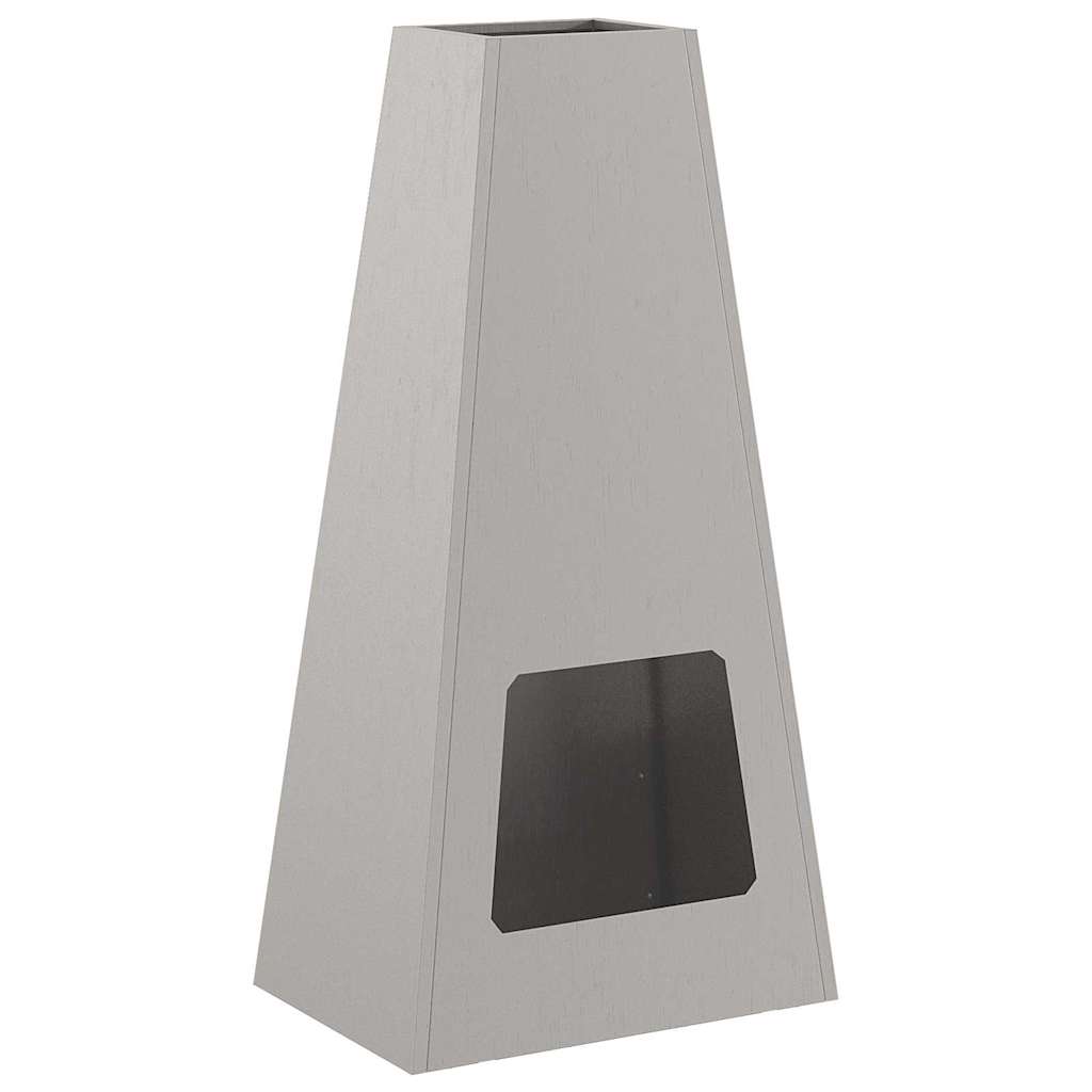 Ohniště Hnědá 50 x 35 x 100 cm Povětrnostně odolná ocel