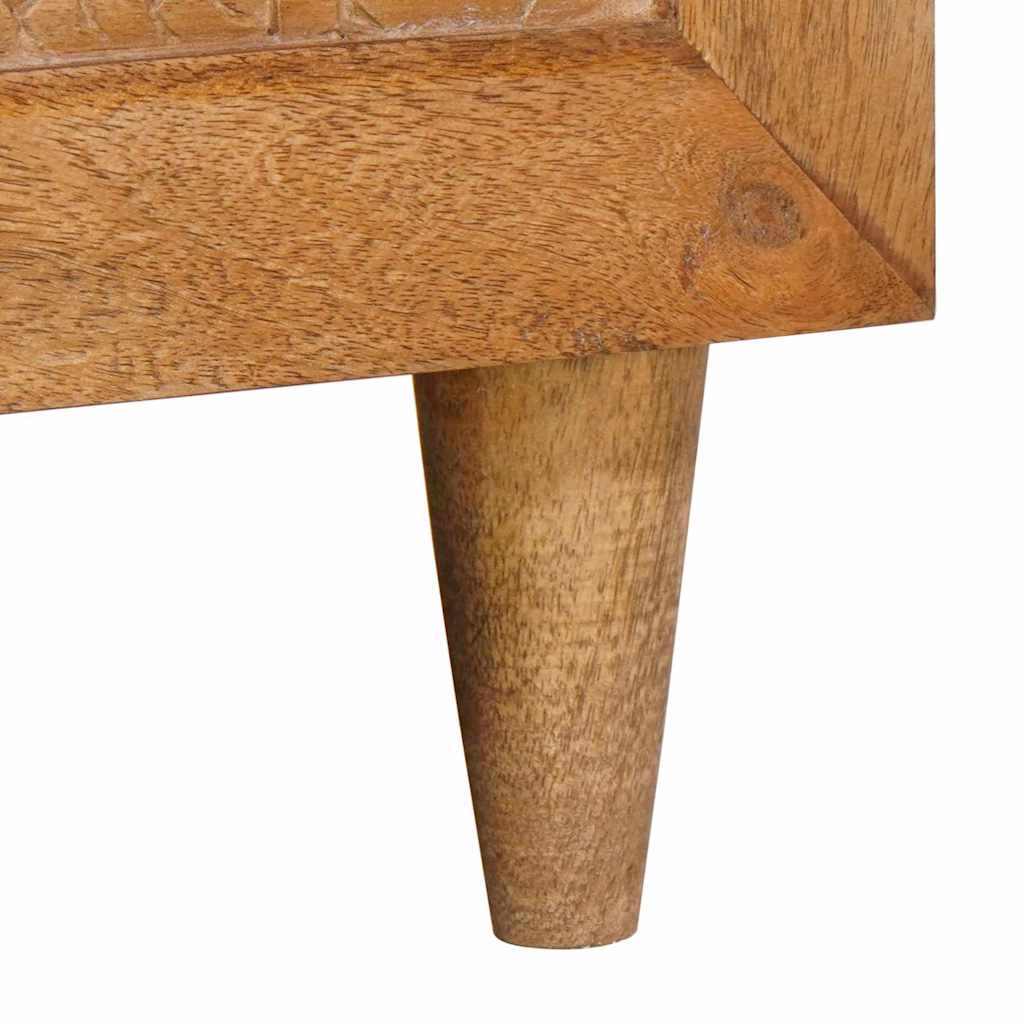 Konferenční stolek s policí Světle hnědá 80 x 50 x 40 cm