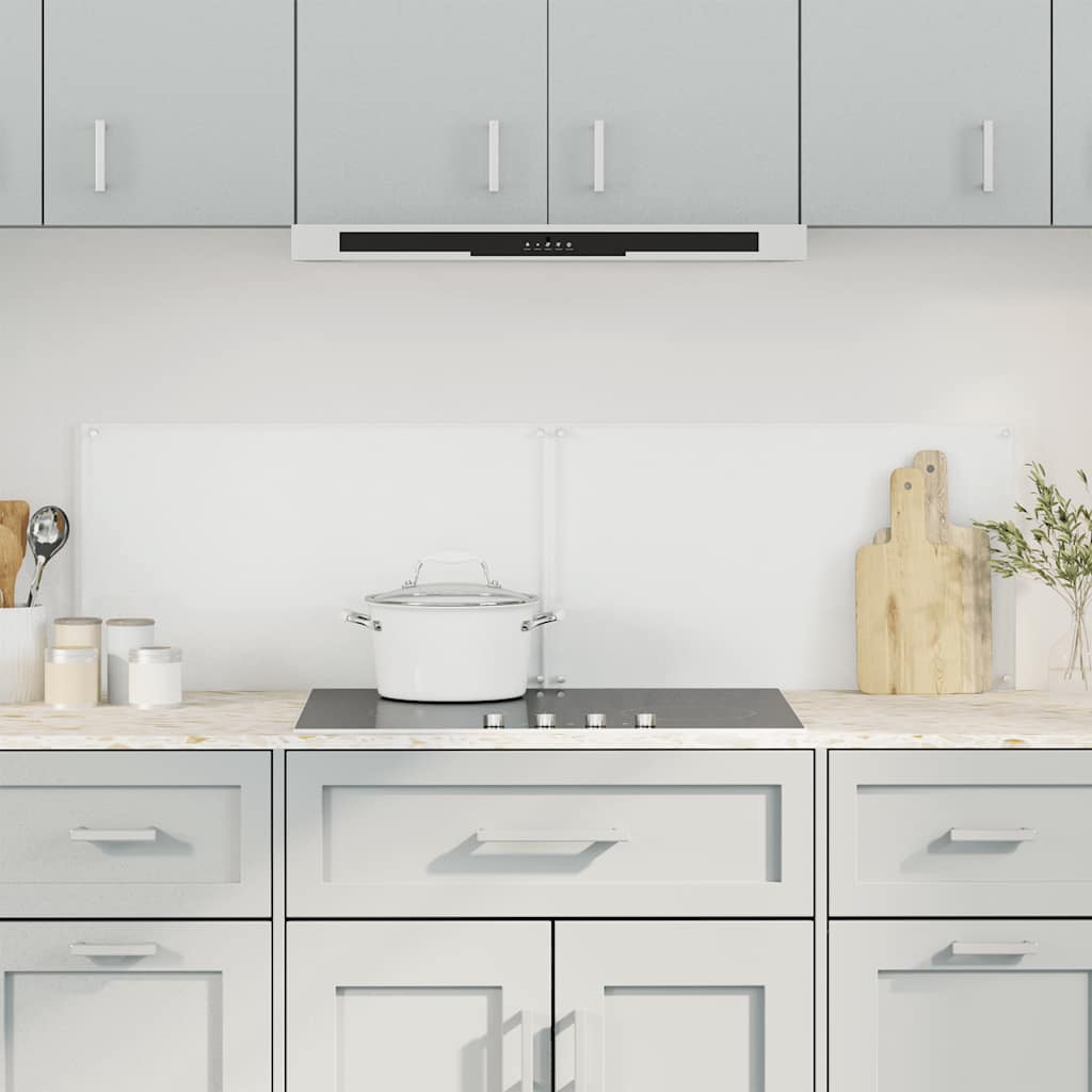 Kuchyňské panely 2 ks průhledné 70 x 60 cm tvrzené sklo