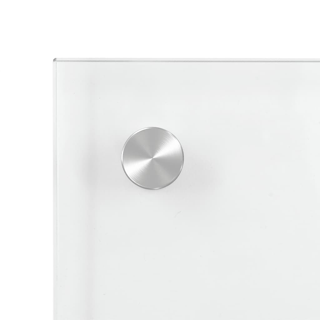 Kuchyňské panely 2 ks průhledné 80 x 40 cm tvrzené sklo