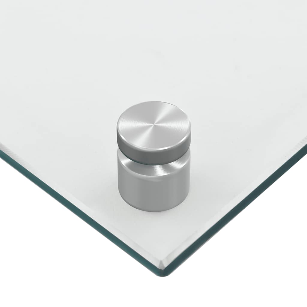 Kuchyňské panely 2 ks průhledné 80 x 40 cm tvrzené sklo