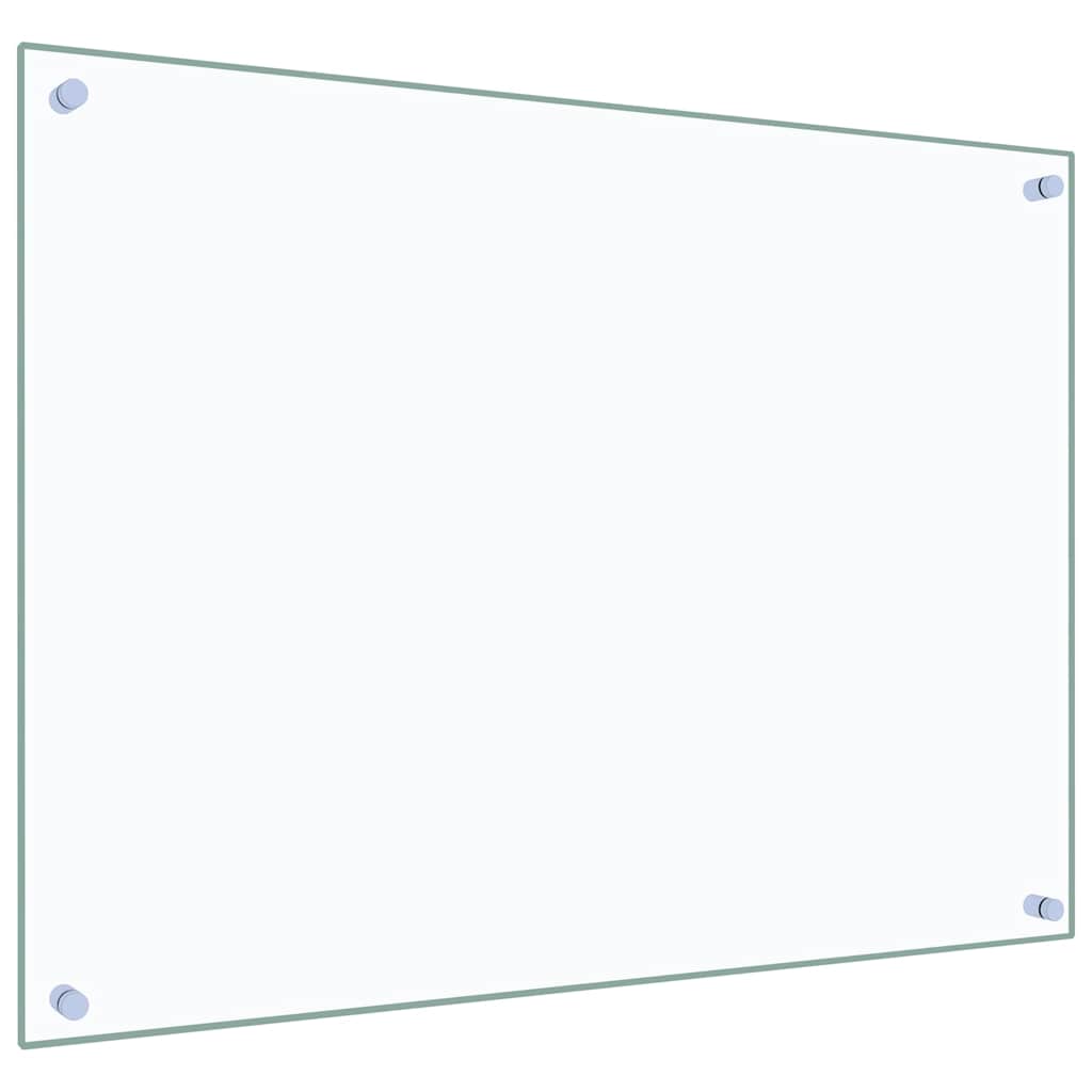 Kuchyňské panely 2 ks průhledné 80 x 60 cm tvrzené sklo