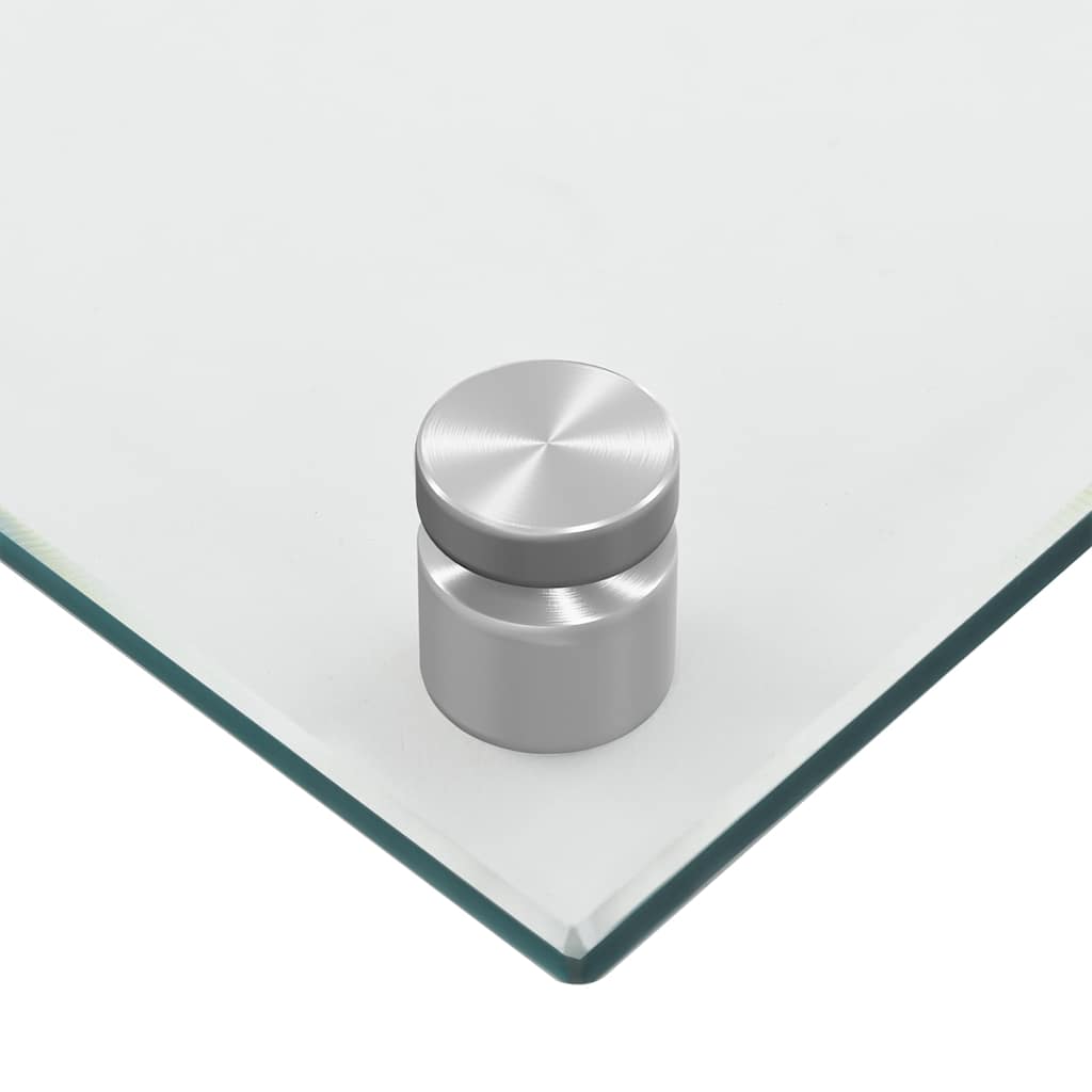 Kuchyňské panely 2 ks průhledné 80 x 60 cm tvrzené sklo