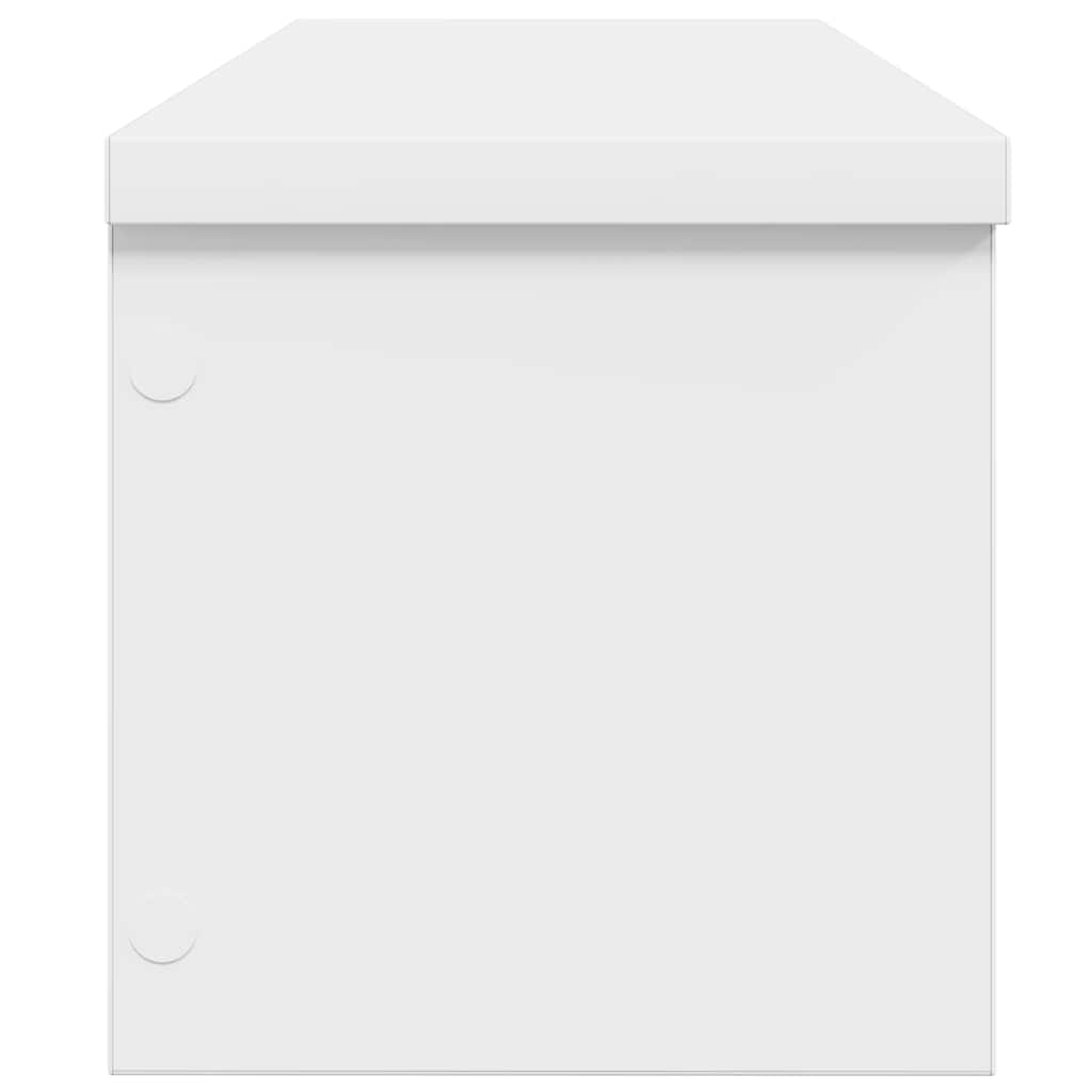 kuchyňský regál stohovatelný bílý 50x15x16 cmkompozit