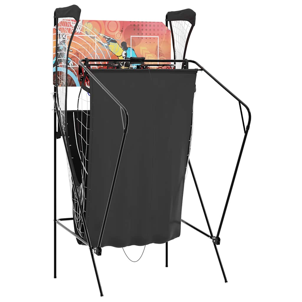 Basketbalový arkádový stroj se 4 míči pro 2 hráče