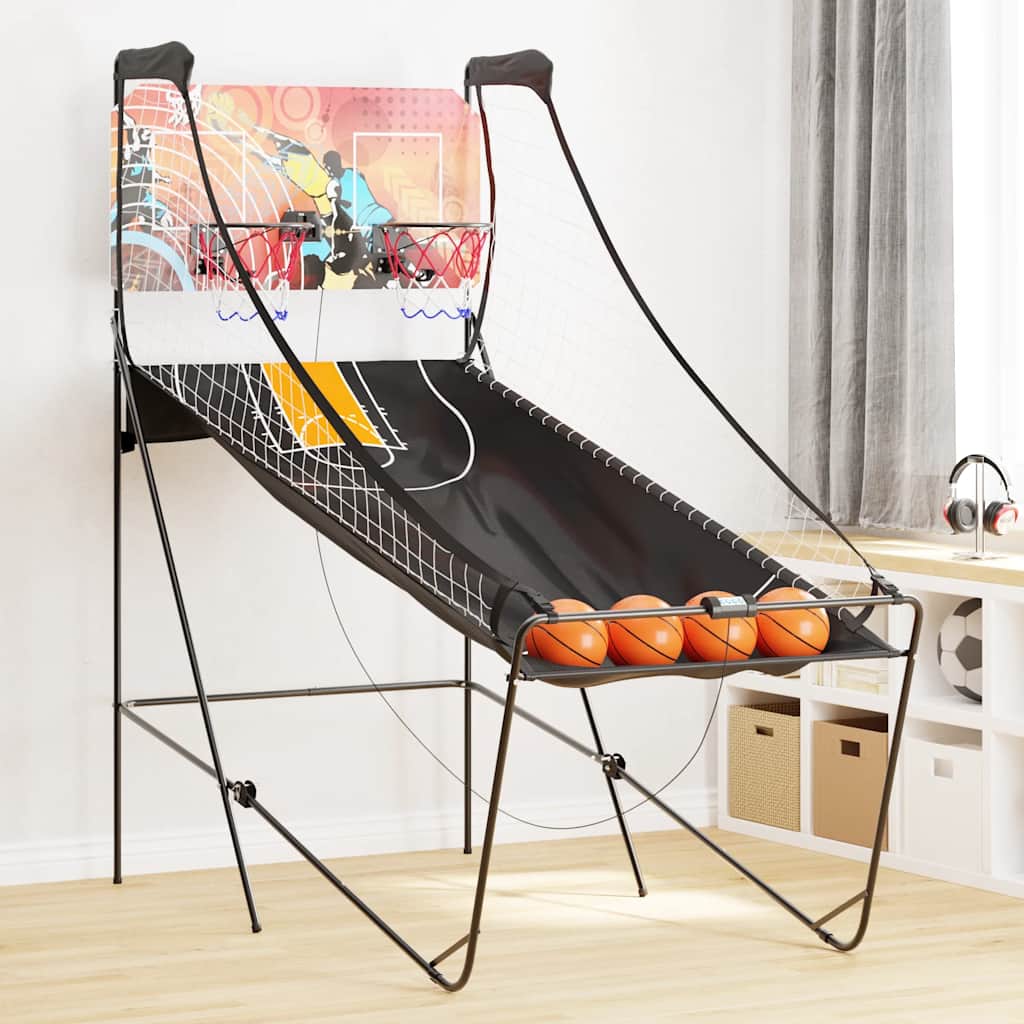 Basketbalový arkádový stroj se 4 míči pro 2 hráče