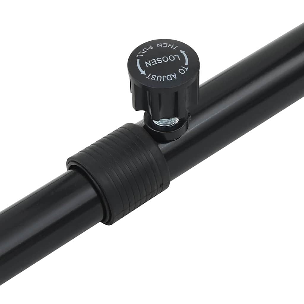 Dip tyč Černá 116 x 66 x 74.5 cm Práškově lakovaná ocel