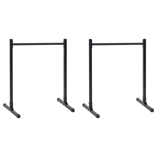 Dipové stanice 2 pcs Černá 109 x 90 x 105 cm