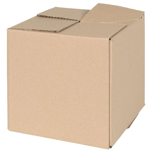 Skládací box s úložištěm 50 pcs Hnědá 20 x 20 x 20 cm Lepenka