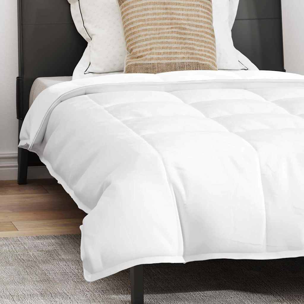 2-in-1 Duvet s polštářem 2 pcs Bílá Peří