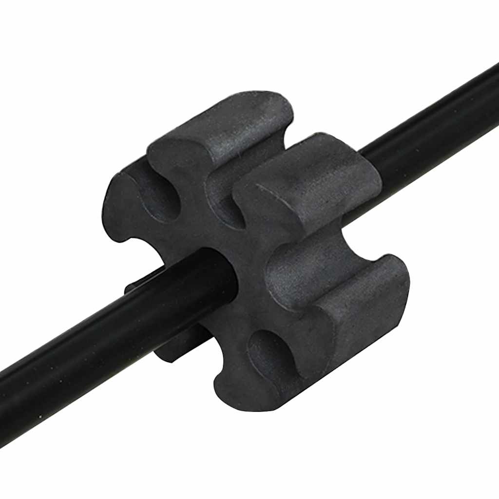 Tenisová síť Černá a červená 301 x 90,5 x 87 cm Polyester