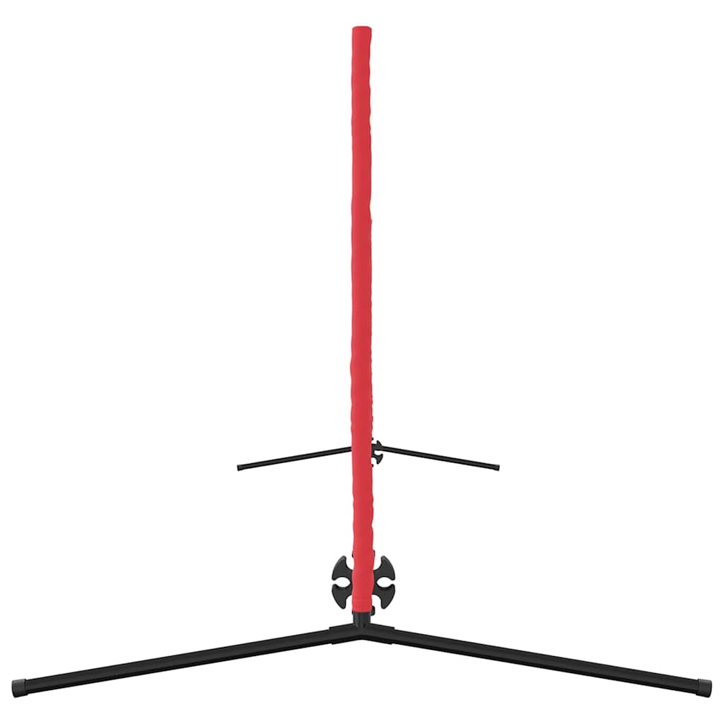 Tenisová síť Černá a červená 396 x 92 x 87 cm Polyester