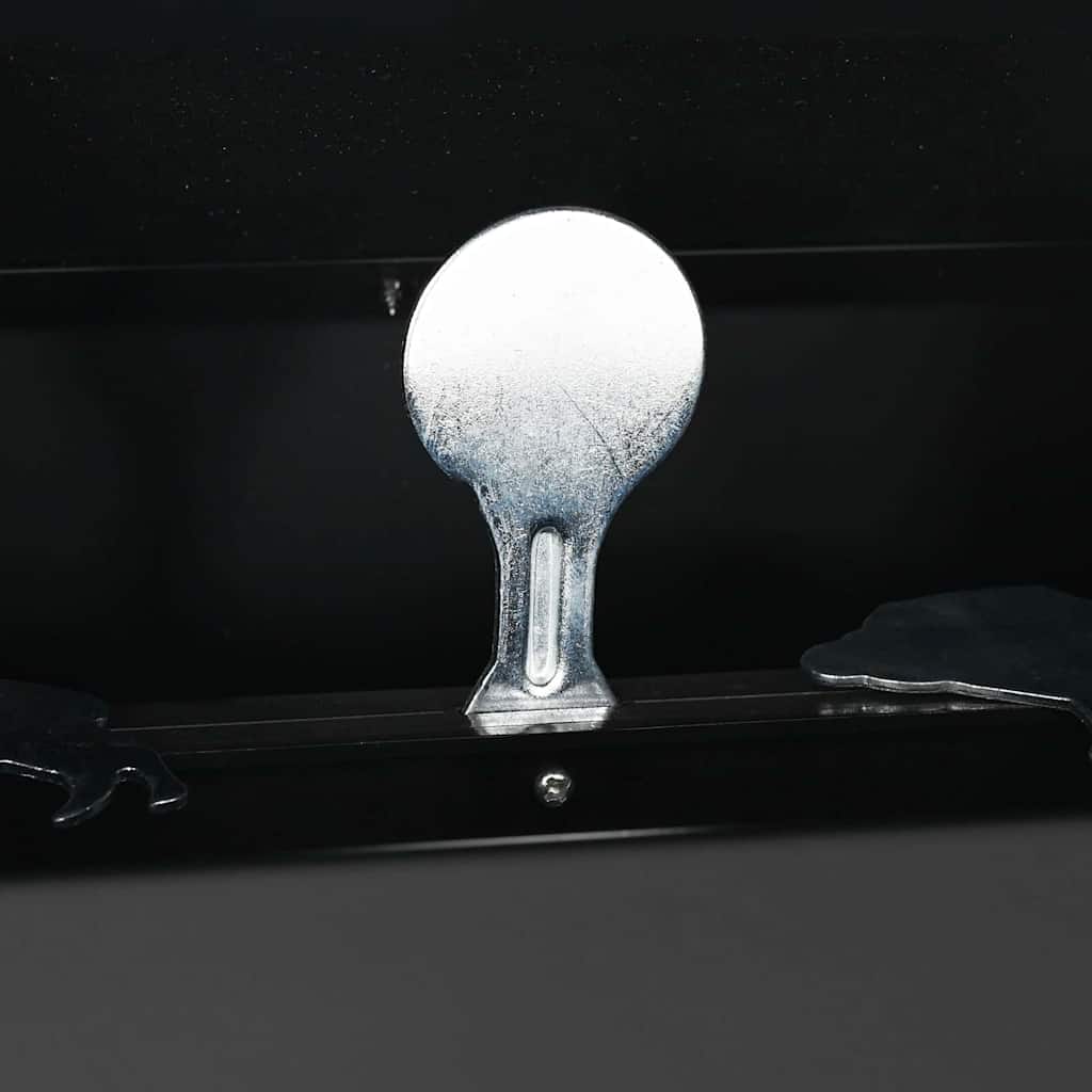 Krabice na střely Černá 29 x 22 x 20 cm Ocel