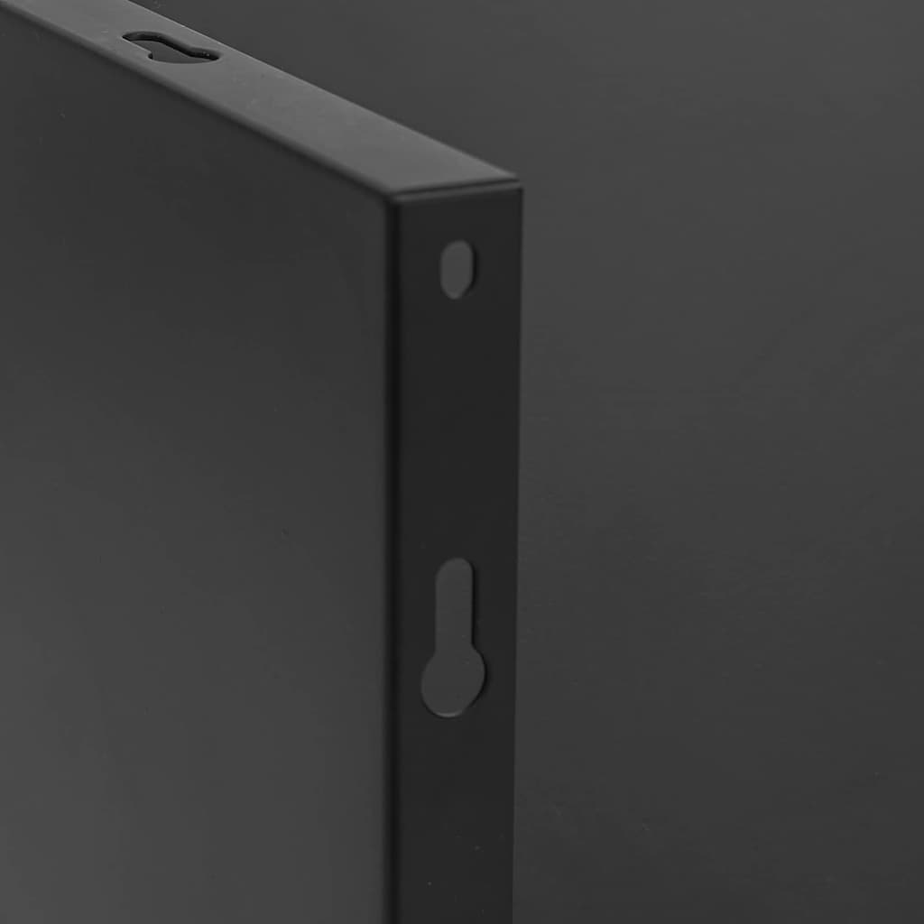 Krabice na střely Černá 29 x 22 x 20 cm Ocel