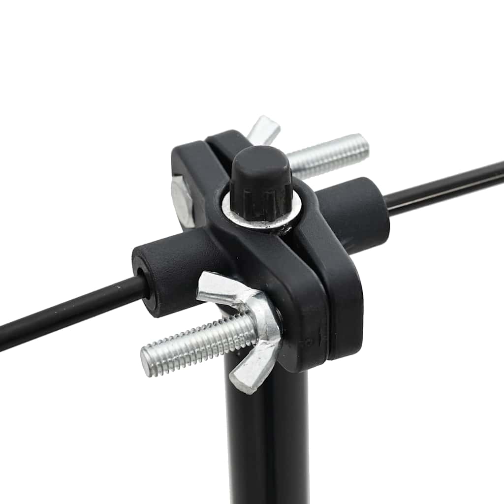 Stojan na terč Jiný Černá 82.5 x 51 x 150 cm Ocel