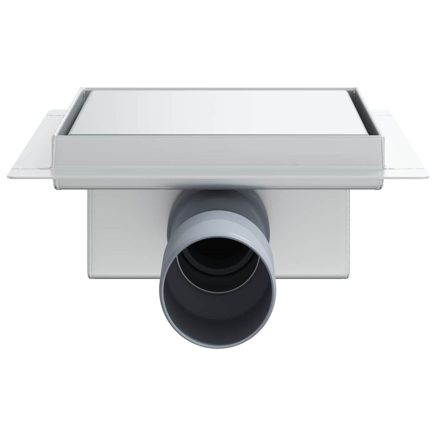 2 v 1 sprchový odtok Stříbrná 15 x 15 cm Nerezová ocel 304