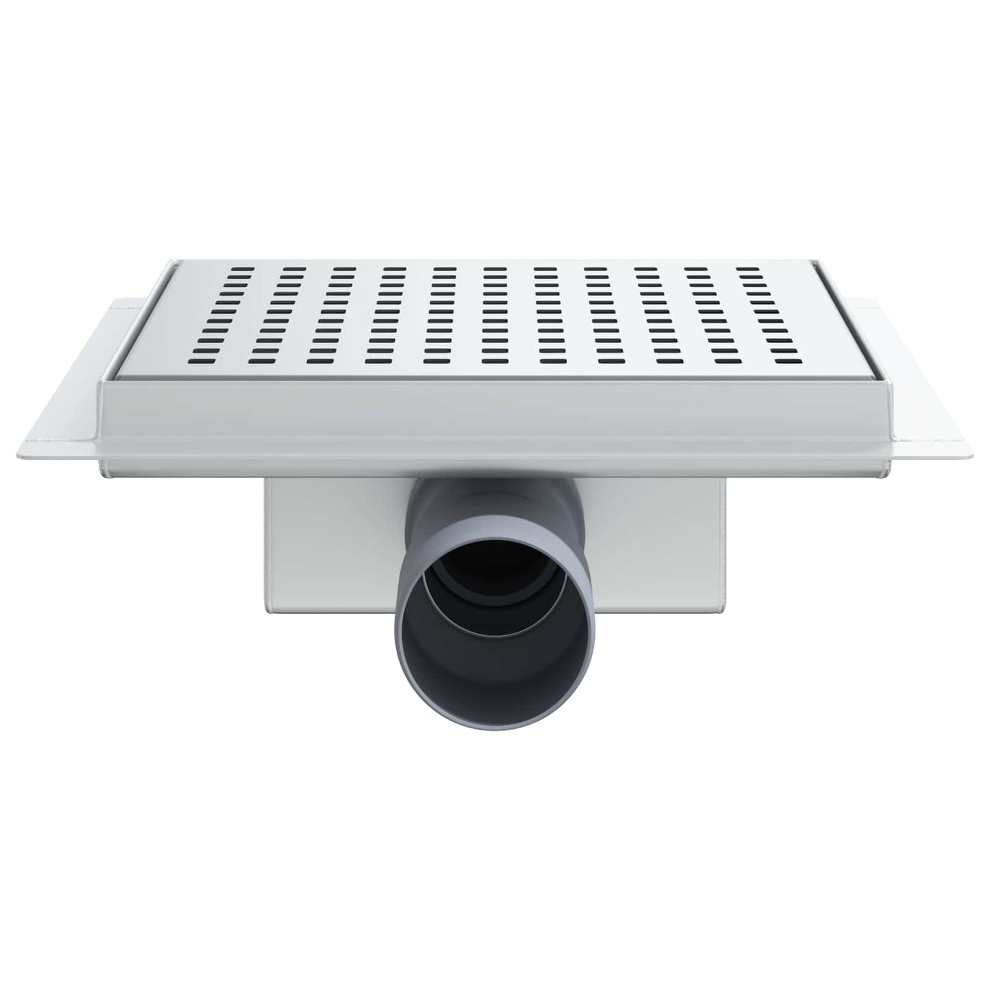 2 v 1 sprchový odtok Stříbrná 20 x 20 cm Nerezová ocel 304