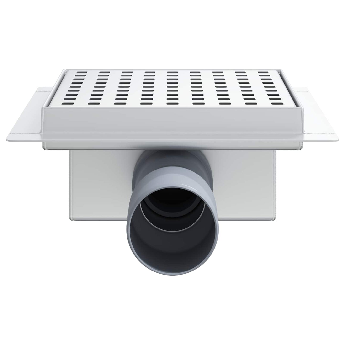 2 v 1 sprchový odtok Stříbrná 15 x 15 cm Nerezová ocel 304