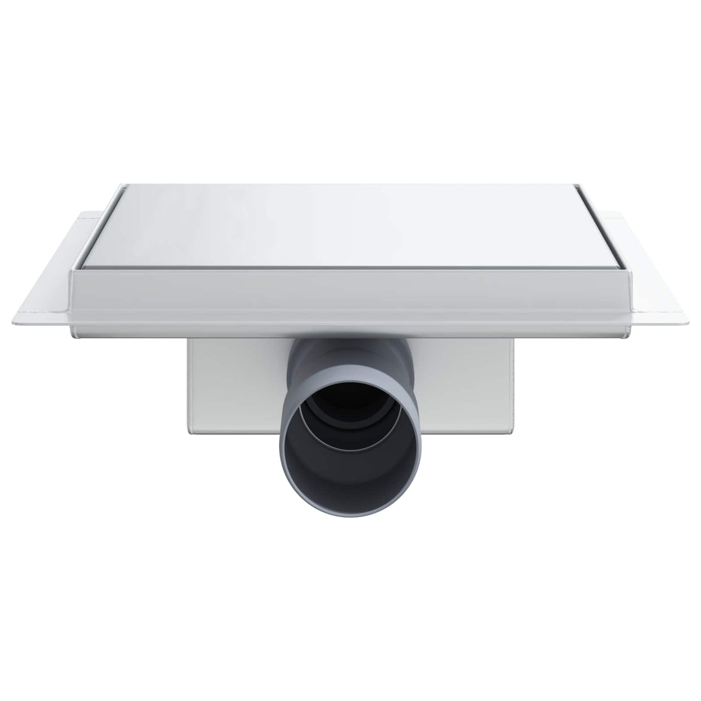 2 v 1 sprchový odtok Stříbrná 20 x 20 cm Nerezová ocel 304