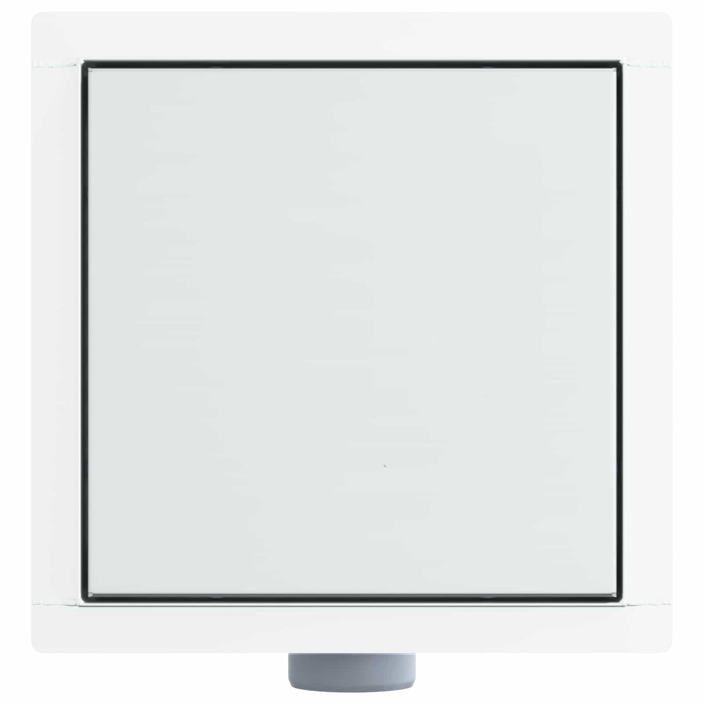 2 v 1 sprchový odtok Stříbrná 20 x 20 cm Nerezová ocel 304