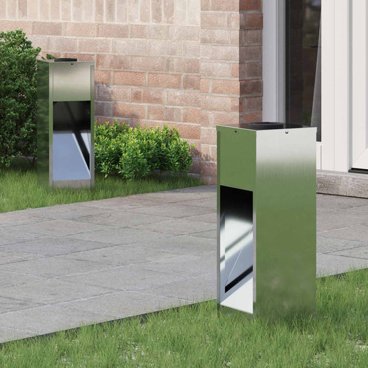 Solární LED osvětlení cesty 2 pcs Pozinkovaný Pozinkovaný