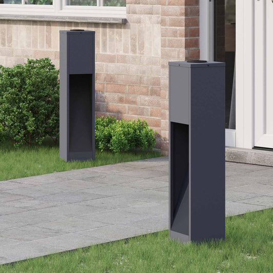 Solární LED osvětlení cesty 2 pcs Antracit
