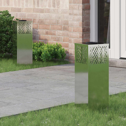 Solární LED Cestovní Světlo 2 pcs Pozinkovaný Pozinkovaný