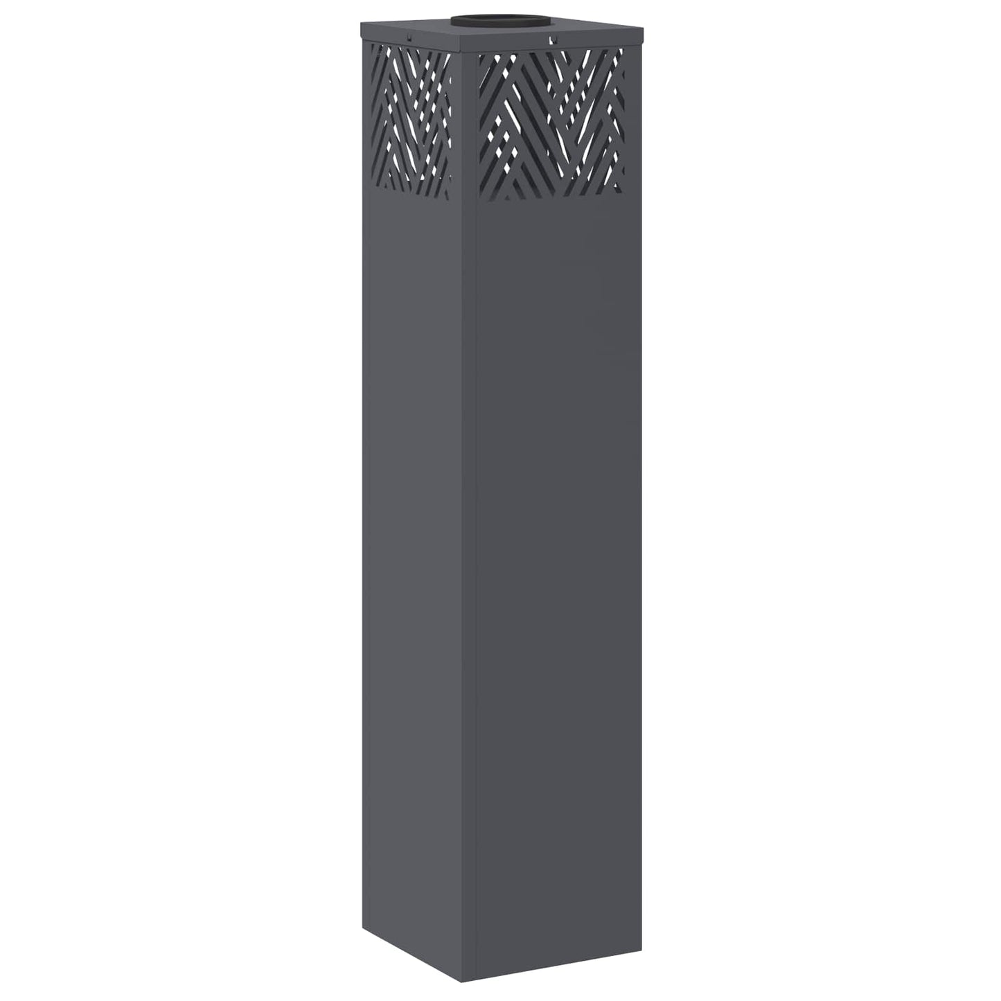 Solární LED Cestovní Světlo Rybí kost 2 pcs Antracit