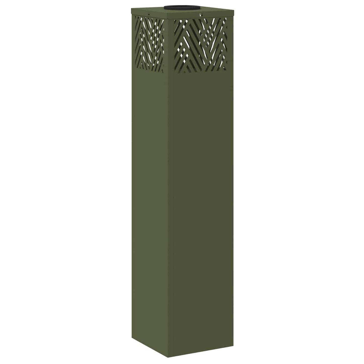 Solární LED Cestovní Světlo Rybí kost 2 pcs Olivově zelená